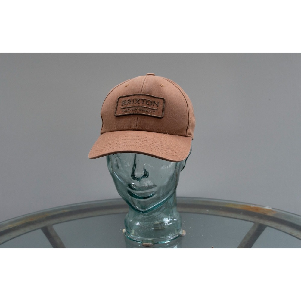 NWOT Brixton Palmer Proper X MP Snapback Cap Brown